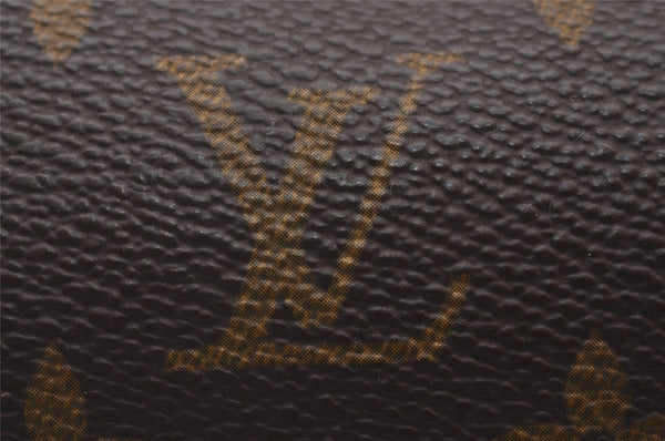 Authentic Louis Vuitton Monogram Pochette Accessoires Pouch M51980 LV 6266I