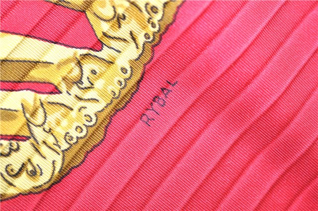 Authentic HERMES Pleats Scarf 