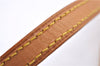 Authentic Louis Vuitton Leather Shoulder Strap Beige 46.9" LV 6270D