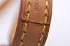 Authentic Louis Vuitton Leather Shoulder Strap Beige 46.9" LV 6270D