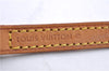 Authentic Louis Vuitton Leather Shoulder Strap Beige 46.9" LV 6270D