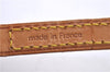 Authentic Louis Vuitton Leather Shoulder Strap Beige 46.9" LV 6270D