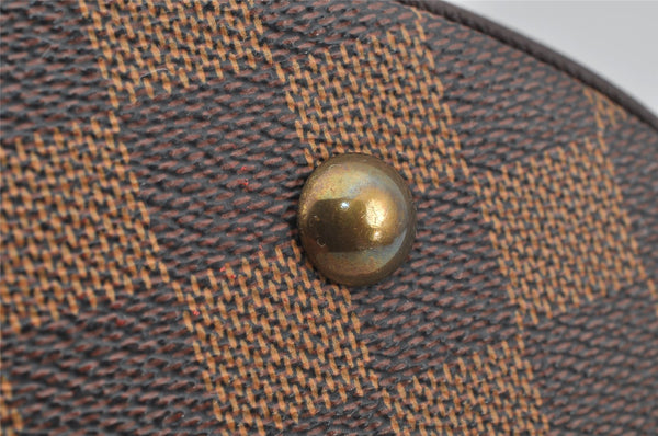 Authentic Louis Vuitton Damier Marais Bucket Shoulder Tote Bag N42240 LV 6270I