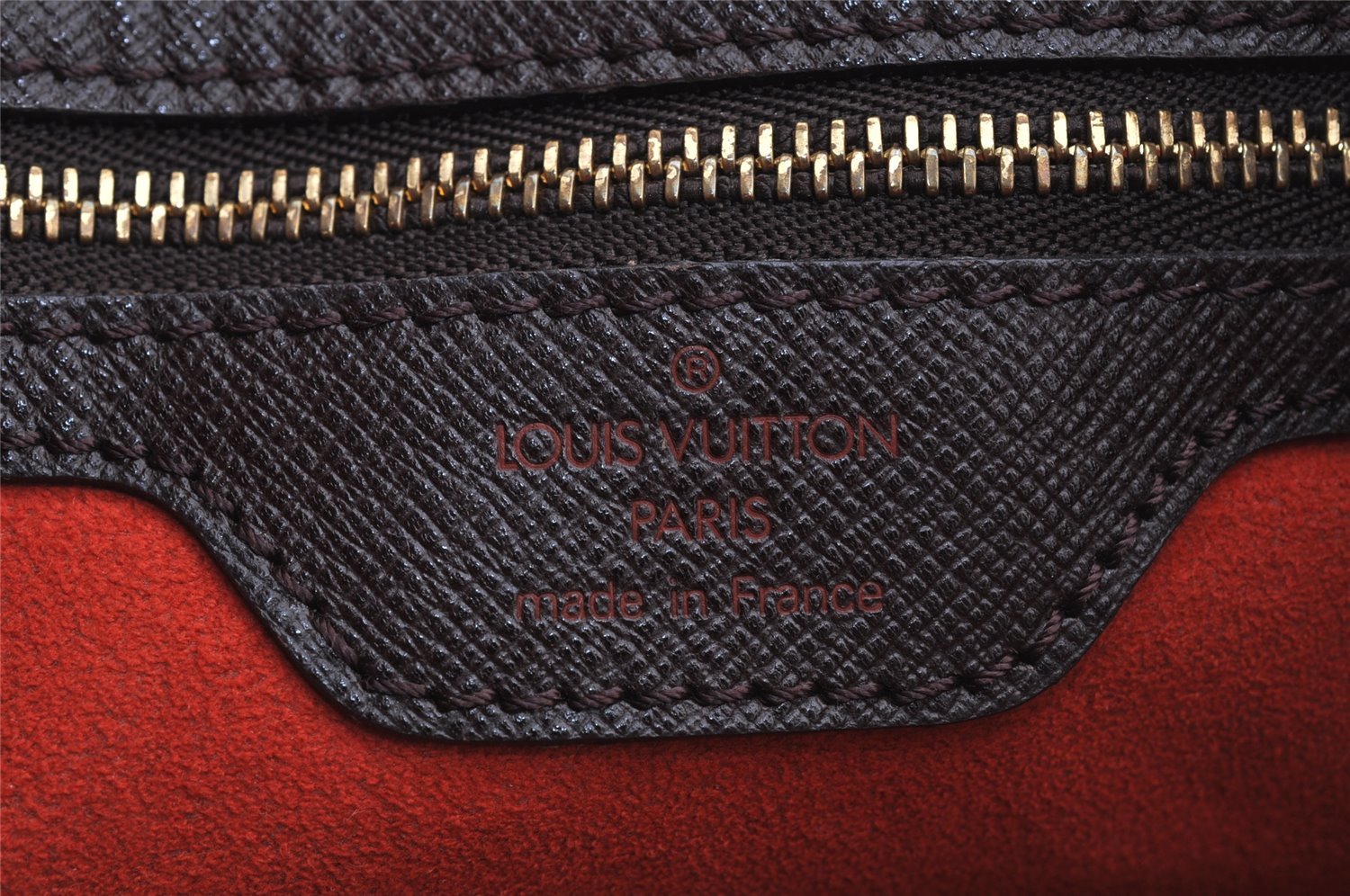 Authentic Louis Vuitton Damier Marais Bucket Shoulder Tote Bag N42240 LV 6270I