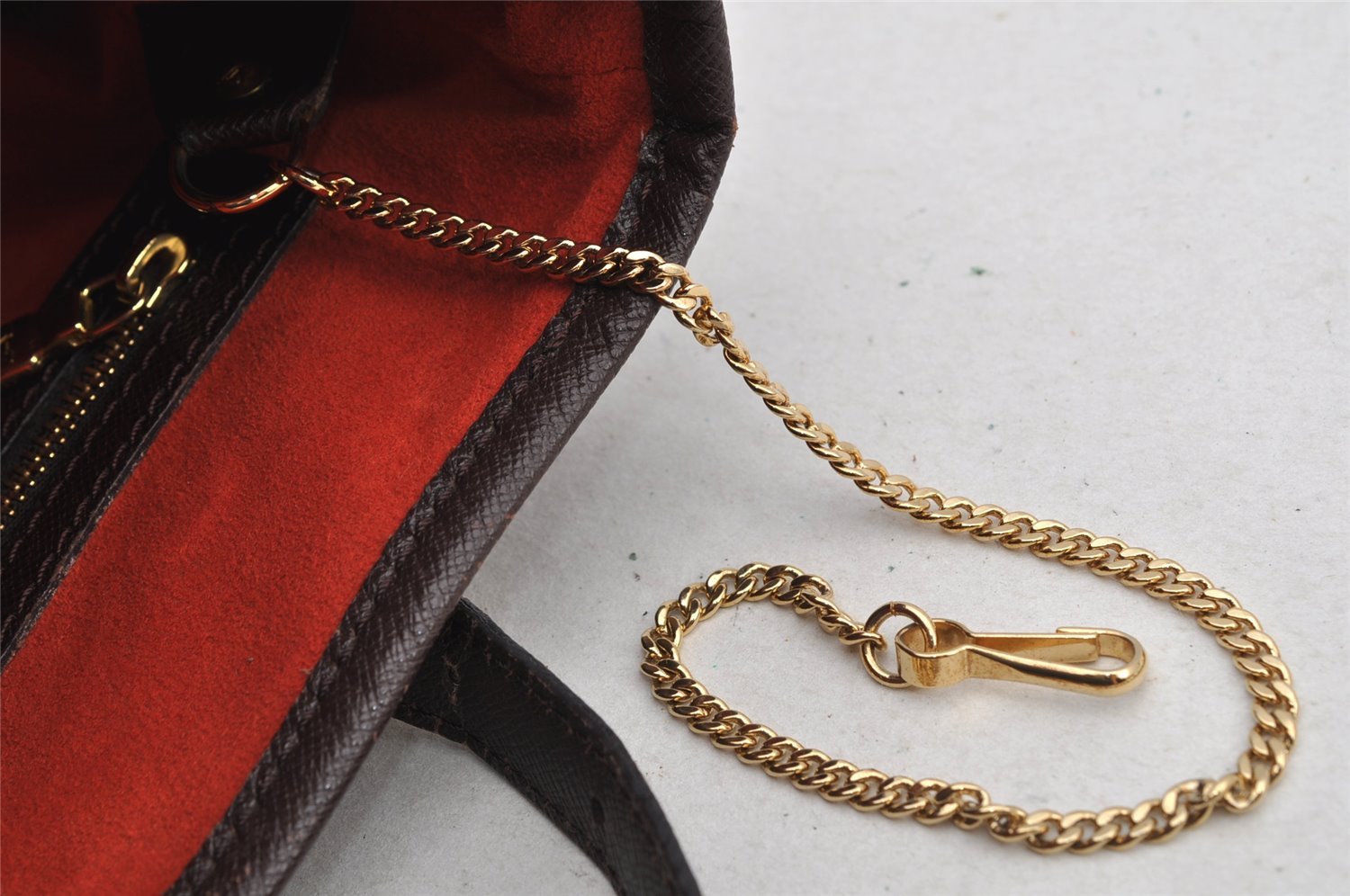 Authentic Louis Vuitton Damier Marais Bucket Shoulder Tote Bag N42240 LV 6270I