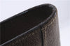 Authentic GUCCI Vintage Business Documents Case Clutch Bag Leather Brown 6272D