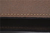 Authentic GUCCI Vintage Business Documents Case Clutch Bag Leather Brown 6272D
