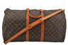 Authentic Louis Vuitton Monogram Keepall Bandouliere 55 M41414 Boston Bag 6272I