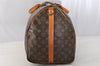 Authentic Louis Vuitton Monogram Keepall Bandouliere 55 M41414 Boston Bag 6272I