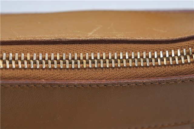 Authentic GUCCI Shoulder Hand Bag Suede Leather 0014128 Pink Brown 6274D