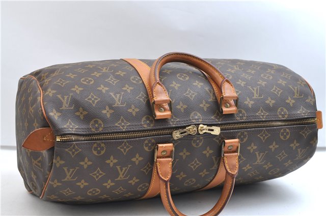 Authentic Louis Vuitton Monogram Keepall 45 Travel Boston Bag M41428 LV 6274E