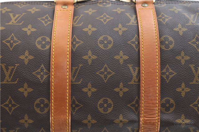 Authentic Louis Vuitton Monogram Keepall 45 Travel Boston Bag M41428 LV 6274E