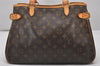 Authentic Louis Vuitton Monogram Batignolles Horizontal Tote Bag M51154 LV 6274I
