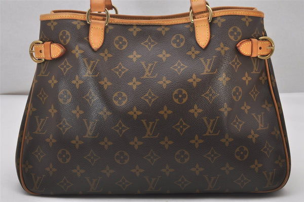 Authentic Louis Vuitton Monogram Batignolles Horizontal Tote Bag M51154 LV 6274I