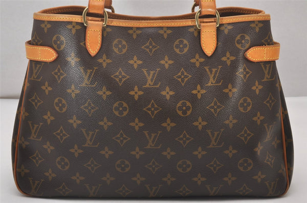 Authentic Louis Vuitton Monogram Batignolles Horizontal Tote Bag M51154 LV 6274I