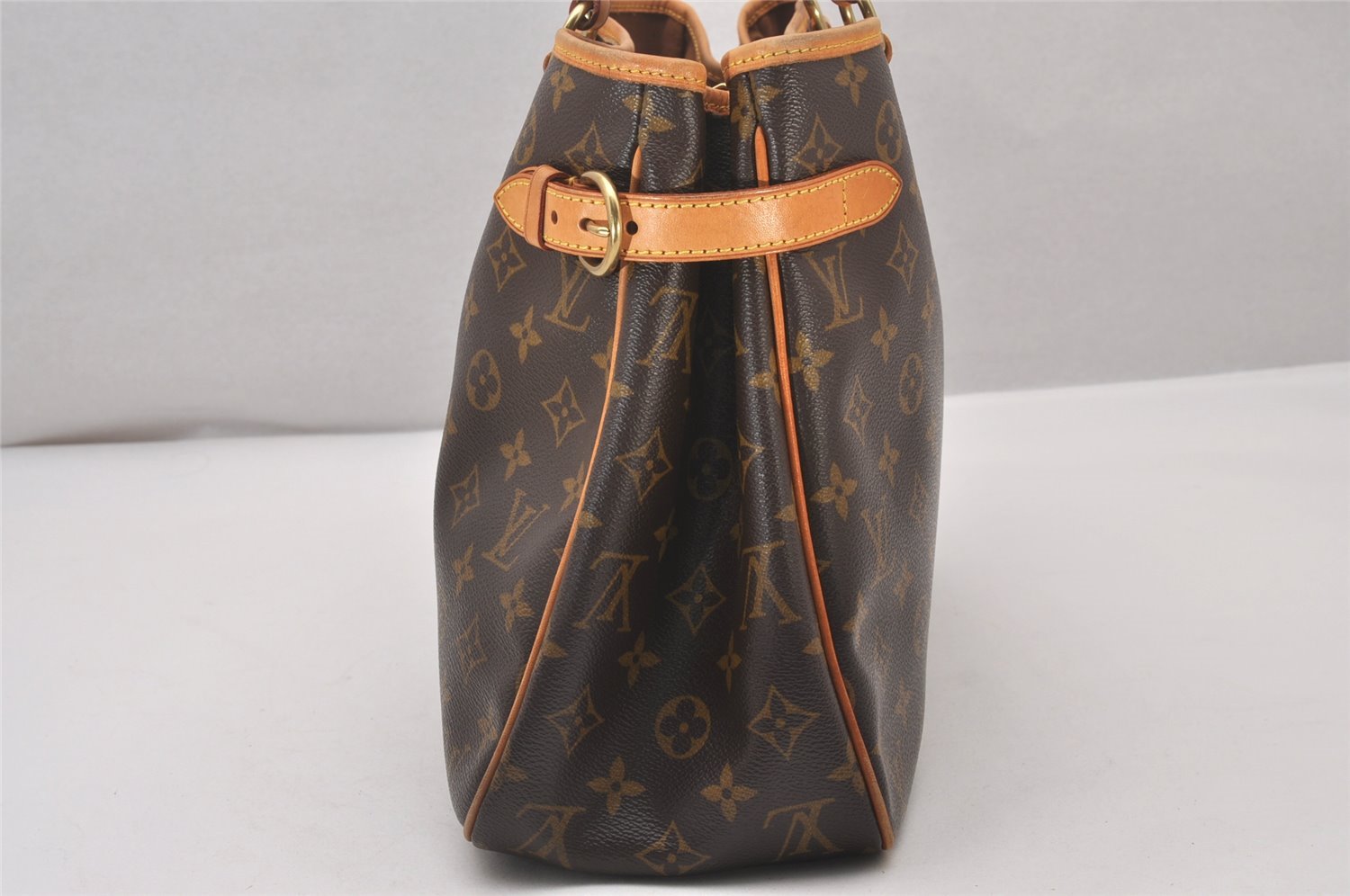 Authentic Louis Vuitton Monogram Batignolles Horizontal Tote Bag M51154 LV 6274I