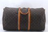 Auth LOUIS VUITTON Monogram Keepall Bandouliere 55 Boston Bag M41414 LV 6275C