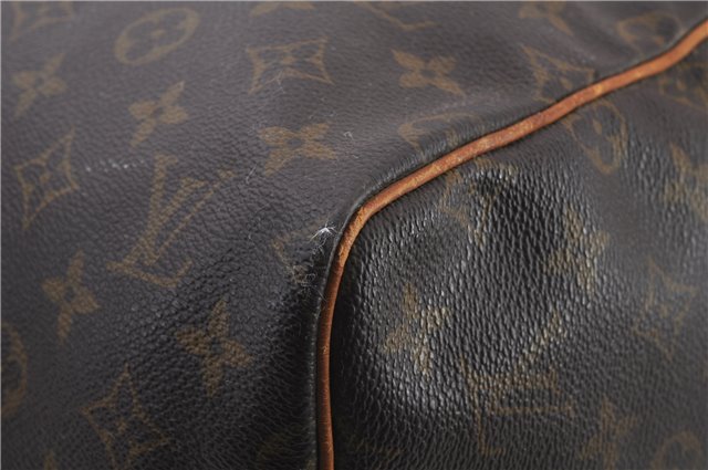 Auth LOUIS VUITTON Monogram Keepall Bandouliere 55 Boston Bag M41414 LV 6275C