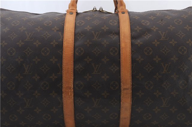 Auth LOUIS VUITTON Monogram Keepall Bandouliere 55 Boston Bag M41414 LV 6275C