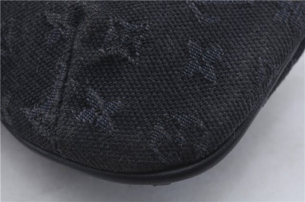 Authentic Louis Vuitton Monogram Mini Anne Sophie Pouch Navy M92697 LV 6275D