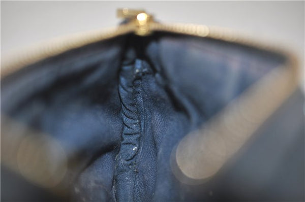 Authentic Louis Vuitton Monogram Mini Anne Sophie Pouch Navy M92697 LV 6275D