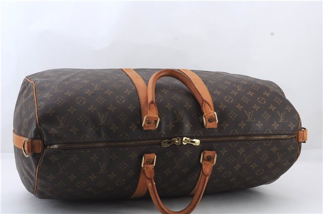 Auth LOUIS VUITTON Monogram Keepall Bandouliere 55 Boston Bag M41414 LV 6276C