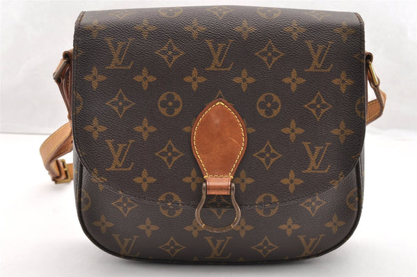 Authentic Louis Vuitton Monogram Saint Cloud GM M51242 Shoulder Cross Bag 6276I