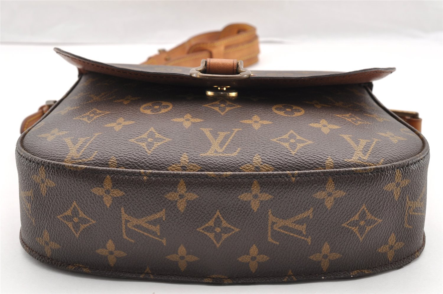 Authentic Louis Vuitton Monogram Saint Cloud GM M51242 Shoulder Cross Bag 6276I