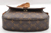 Authentic Louis Vuitton Monogram Saint Cloud GM M51242 Shoulder Cross Bag 6276I