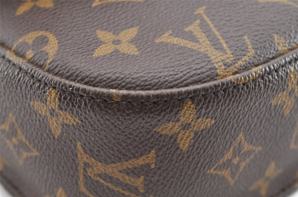 Authentic Louis Vuitton Monogram Saint Cloud GM M51242 Shoulder Cross Bag 6276I