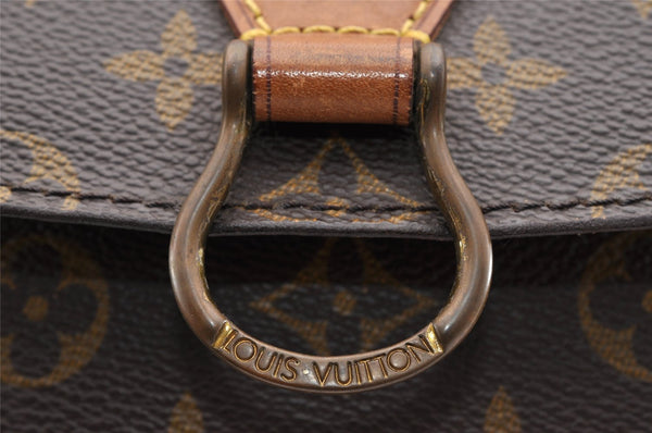 Authentic Louis Vuitton Monogram Saint Cloud GM M51242 Shoulder Cross Bag 6276I