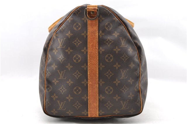 Auth LOUIS VUITTON Monogram Keepall Bandouliere 55 Boston Bag M41414 LV 6279C