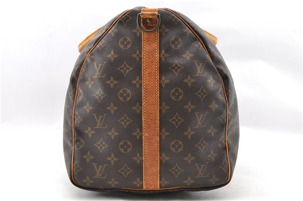 Auth LOUIS VUITTON Monogram Keepall Bandouliere 55 Boston Bag M41414 LV 6279C