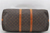 Auth LOUIS VUITTON Monogram Keepall Bandouliere 55 Boston Bag M41414 LV 6279C