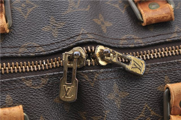 Auth LOUIS VUITTON Monogram Keepall Bandouliere 55 Boston Bag M41414 LV 6279C