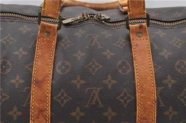 Auth LOUIS VUITTON Monogram Keepall Bandouliere 55 Boston Bag M41414 LV 6279C