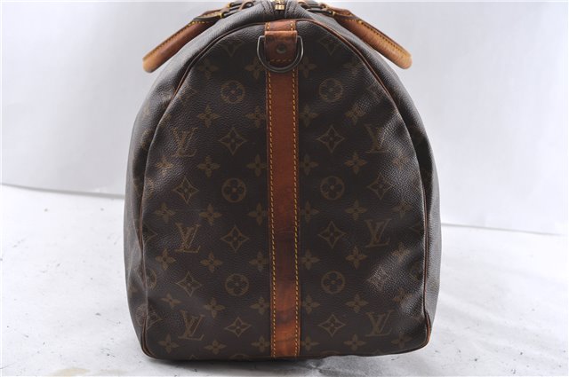 Auth LOUIS VUITTON Monogram Keepall Bandouliere 55 Boston Bag M41414 LV 6280C