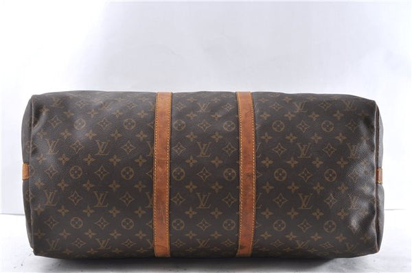 Auth LOUIS VUITTON Monogram Keepall Bandouliere 55 Boston Bag M41414 LV 6280C