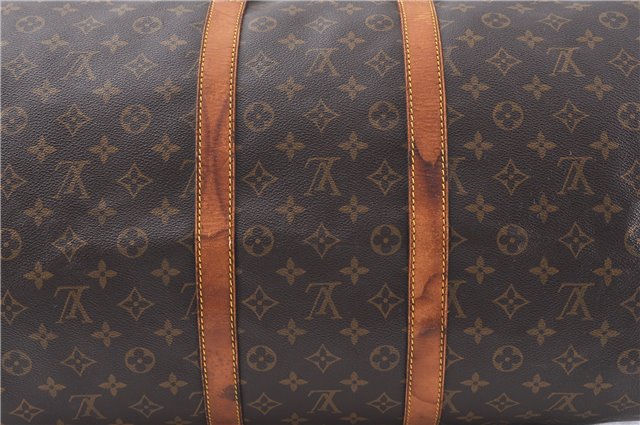 Auth LOUIS VUITTON Monogram Keepall Bandouliere 55 Boston Bag M41414 LV 6280C