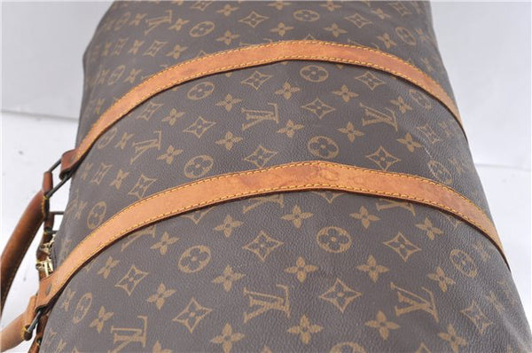 Auth LOUIS VUITTON Monogram Keepall Bandouliere 55 Boston Bag M41414 LV 6280C