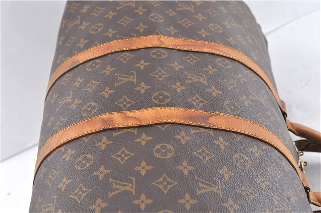 Auth LOUIS VUITTON Monogram Keepall Bandouliere 55 Boston Bag M41414 LV 6280C