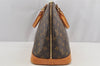 Authentic Louis Vuitton Monogram Alma Hand Bag Purse M51130 LV 6281I