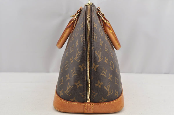Authentic Louis Vuitton Monogram Alma Hand Bag Purse M51130 LV 6281I