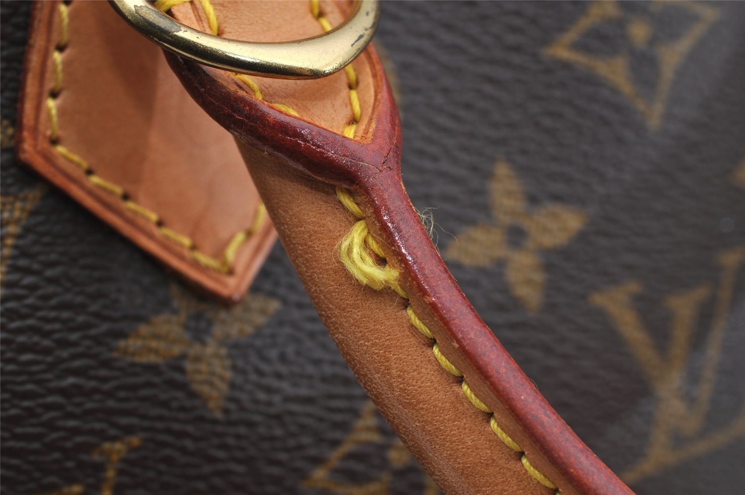 Authentic Louis Vuitton Monogram Alma Hand Bag Purse M51130 LV 6281I