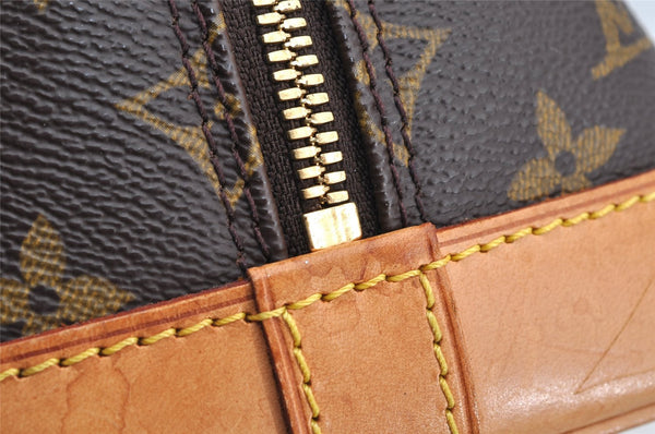Authentic Louis Vuitton Monogram Alma Hand Bag Purse M51130 LV 6281I