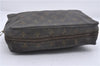 Auth Louis Vuitton Monogram Trousse Toilette 28 Clutch Hand Bag M47522 LV 6283D