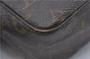 Auth Louis Vuitton Monogram Trousse Toilette 28 Clutch Hand Bag M47522 LV 6283D