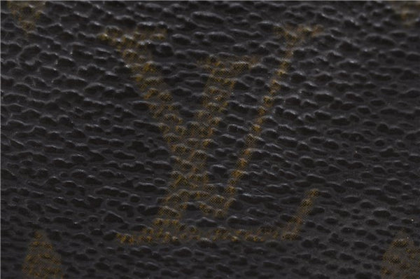 Auth Louis Vuitton Monogram Trousse Toilette 28 Clutch Hand Bag M47522 LV 6283D