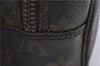 Auth Louis Vuitton Monogram Trousse Toilette 28 Clutch Hand Bag M47522 LV 6283D