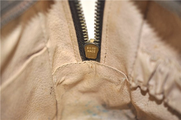 Auth Louis Vuitton Monogram Trousse Toilette 28 Clutch Hand Bag M47522 LV 6283D